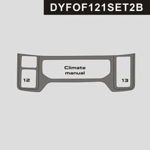 DynaCarbon™️ Carbon Fiber Climate Control for Ford F-150 2021-up