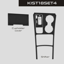 DynaCarbon™️ Carbon Fiber Shifter and Cupholder Console For Kia Stinger 2018-2022