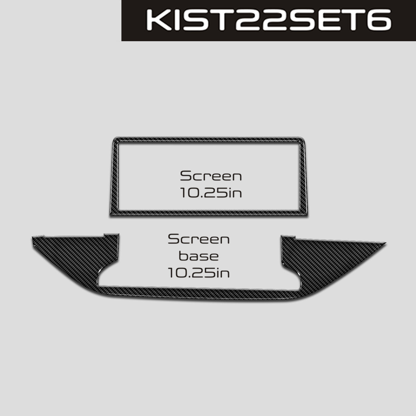 DynaCarbon™️ Carbon Fiber Multimedia Screen 10.25 For Kia Stinger 2022