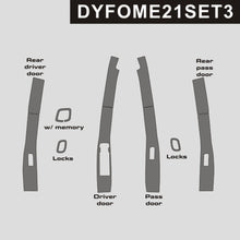 DynaCarbon™️ Carbon Fiber Window and Lock Switches For Ford Mustang Mach E 2021