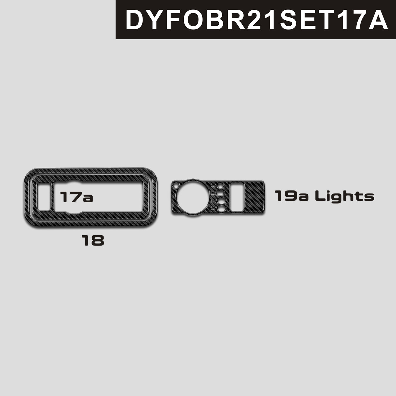 DynaCarbon™️ Carbon Light Control on Mirrors for Ford Bronco 2021-2024