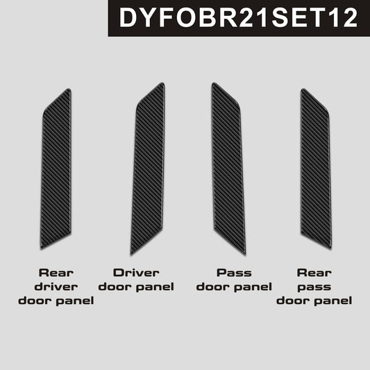 DynaCarbon™️ Carbon Door Panels for Ford Bronco 2021-2024