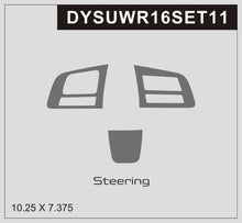 DynaCarbon™ 3PCS Carbon Fiber Steering Trim For Subaru WRX 2016-2021