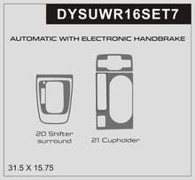 DynaCarbon™ Carbon Fiber Full Center Console Trim For Subaru WRX 2015-2017