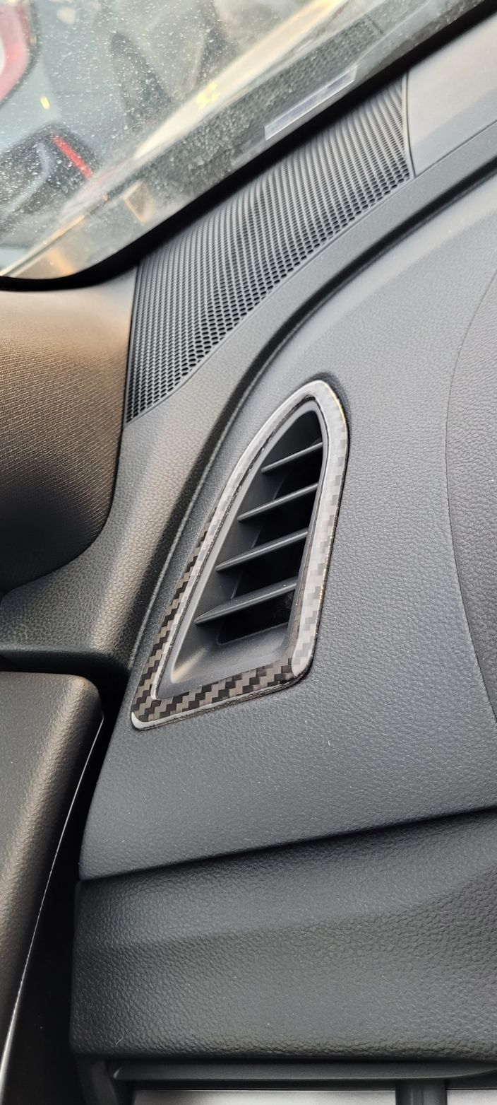 DynaCarbon™️ Carbon Upper Vents Trim for Subaru WRX 2022-2024