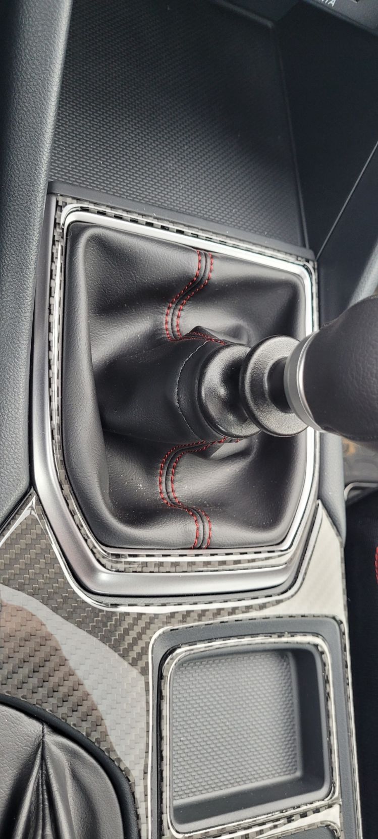 DynaCarbon™️ Carbon Manual Shifter Trim for Subaru WRX 2022-2023