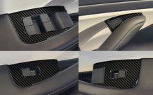 DynaCarbon™️ Carbon Door Window Controls Trims for Tesla Model 3 2017-2022