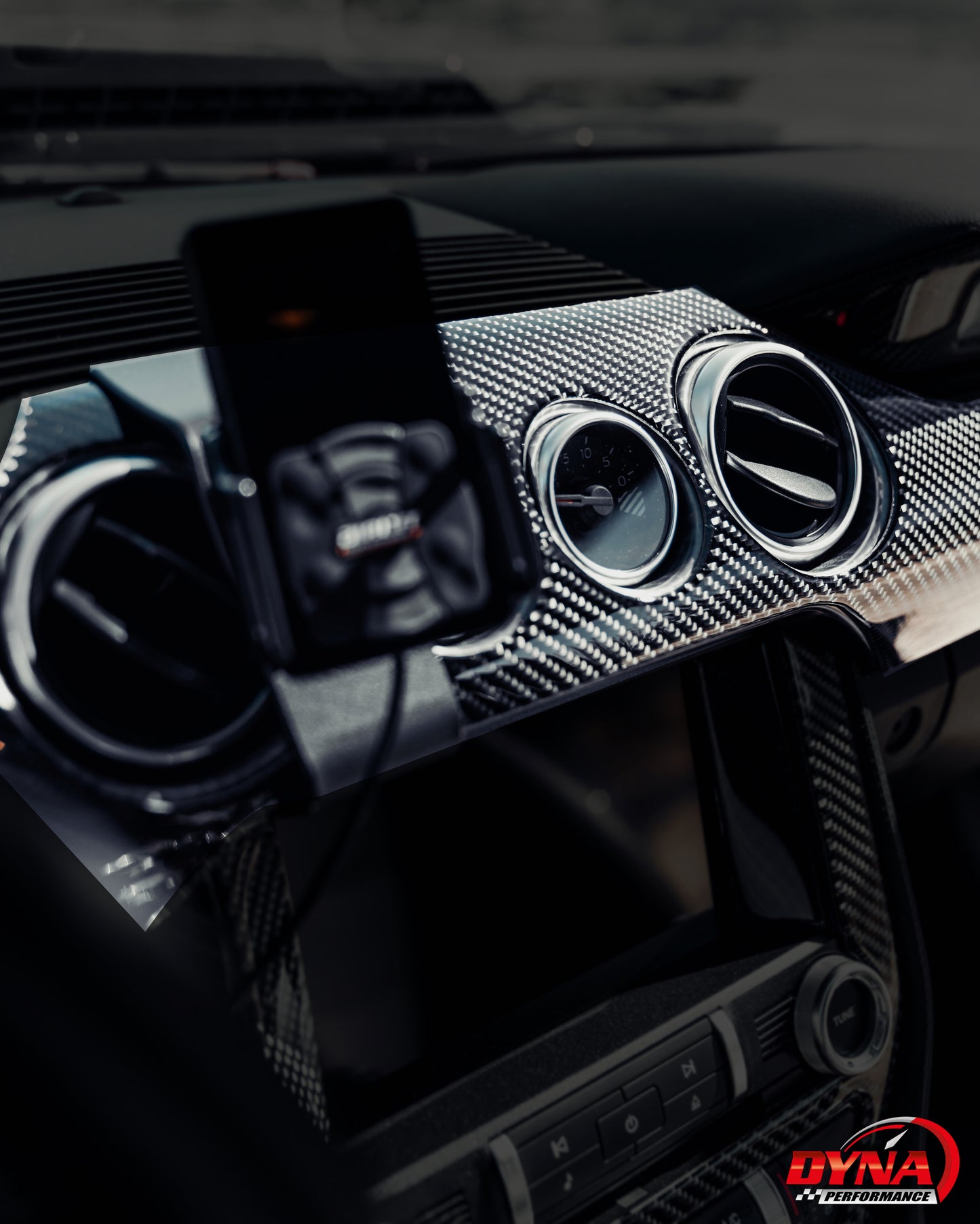 DynaCarbon™️ Full Dashboard Set for Ford Mustang 2015-2023