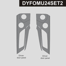 DynaCarbon™ Carbon Door Handle Panel trim kit for Ford Mustang 2024