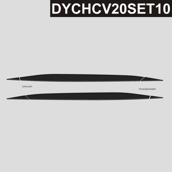 DynaCarbon™️ Carbon Rocker Panels Chevrolet Corvette 2020-2023