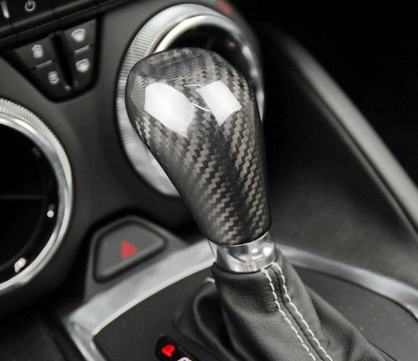 DynaCarbon™️ Hard Carbon Fiber Shift Knob Overlay for Chevrolet Camaro 2016-2023