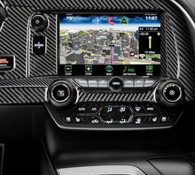 DynaCarbon™️ Carbon Fiber Multimedia Console Kit for Chevrolet Corvette 2014-2019