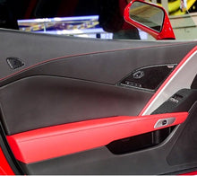 DynaCarbon™️ Carbon Fiber Side Door Window Control 8 PCS Kit Carbon Fiber for Chevrolet Corvette 2014-2019
