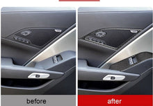DynaCarbon™️ Carbon Fiber Side Door Window Control 8 PCS Kit Carbon Fiber for Chevrolet Corvette 2014-2019
