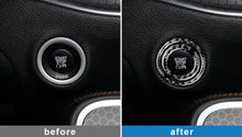 DynaCarbon™️ Carbon Fiber Car Engine Start Stop Button Cover for Dodge Challenger 2015-2022
