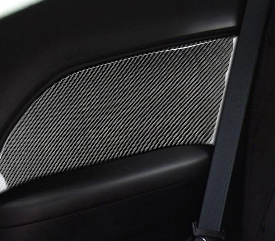 DynaCarbon™️ Carbon Fiber Rear Seat Armrest Panel for Dodge Challenger 2015-2023 (Will not fit Hellcat Widebody)