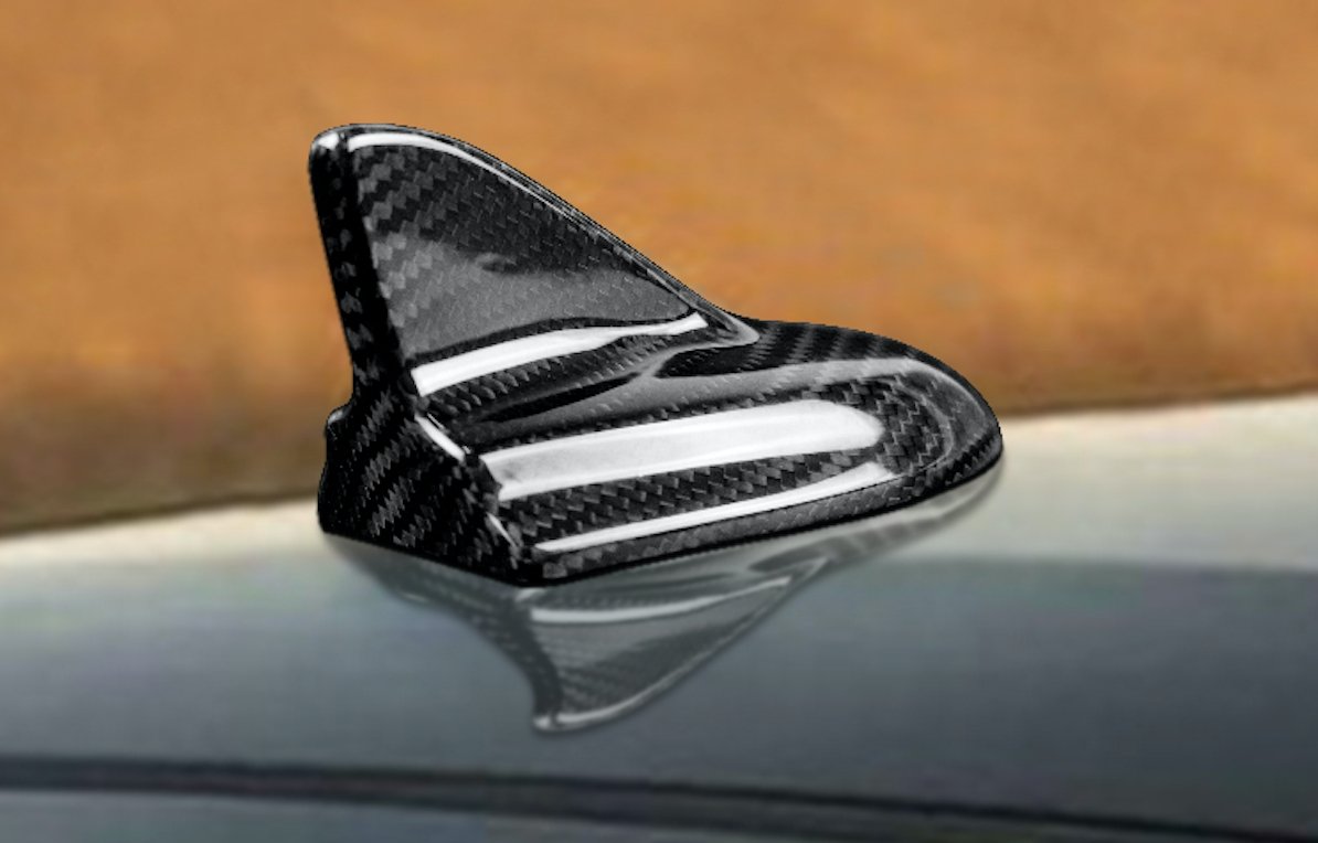 DynaCarbon™️ Carbon Fiber Shark Fin Antenna Cover for Dodge Challenger SRT 2015-2023