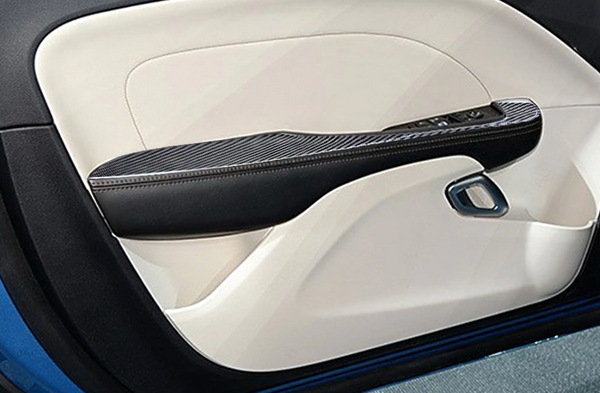 DynaCarbon™️ Carbon Fiber Armrest Panel for Dodge Challenger 2015-2022