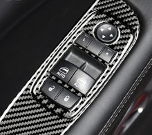 DynaCarbon™️ Carbon Fiber Window Control Trim Overlay for Dodge Challenger 2015-2022