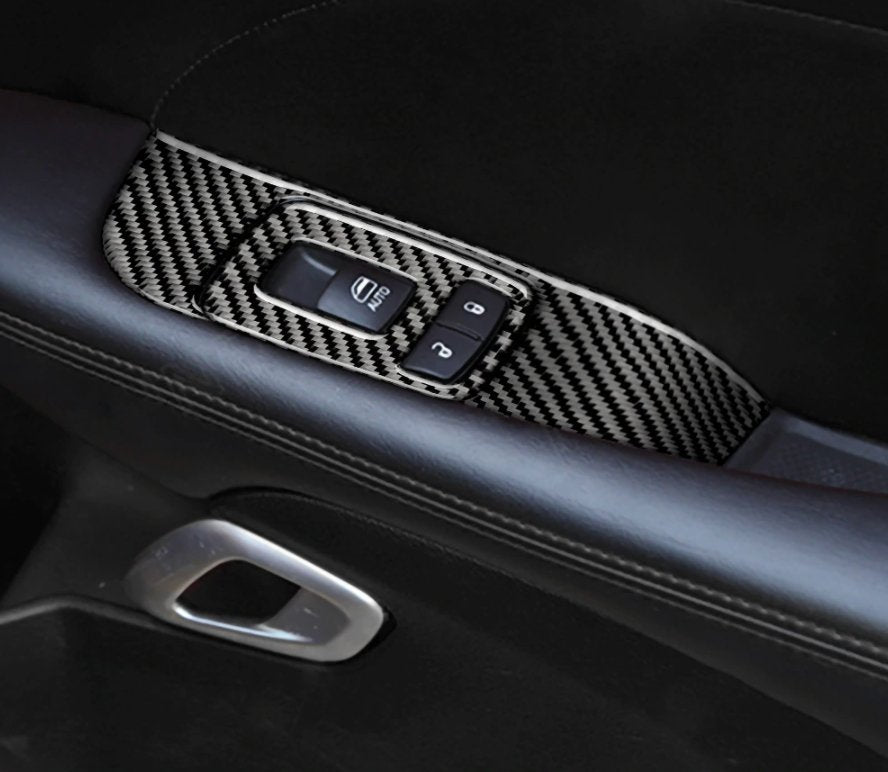 DynaCarbon™️ Hard Carbon Fiber Gear Shift Knob Cover for Dodge Challen –  Dyna Performance