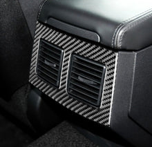 DynaCarbon™️ Carbon Fiber Rear Center Air Outlet Overlay for Dodge Challenger 2008-2014