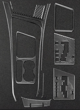 DynaCarbon™️ Carbon Fiber Full Center Console Kit for Dodge Challenger (Fits Manual & Automatic) 2008-2014