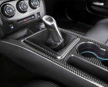 DynaCarbon™️ Carbon Fiber Full Center Console Kit for Dodge Challenger (Fits Manual & Automatic) 2008-2014