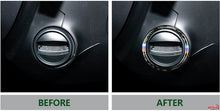 DynaCarbon™️ Carbon Fiber Car Ignition Ring Trim Overlay for BMW E60 2008-2010 5 Series