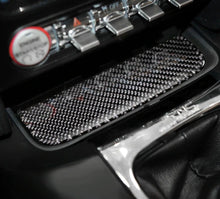 DynaCarbon™ Carbon Fiber Anti-Slip Coaster Overlays for Ford Mustang Accessories 2015-2023