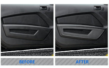 DynaCarbon™ Front Door Panel Trim For Ford Mustang 2010-2014