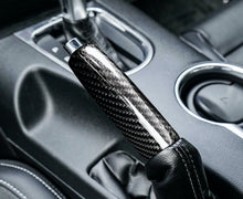 DynaCarbon™️ Real Carbon Fiber Handbrake Full Replacement for Ford Mustang 2015-2023
