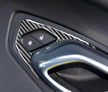 DynaCarbon™️ Carbon Fiber Door Lock Surround Trim Overlay for Chevrolet Camaro 2016-2021