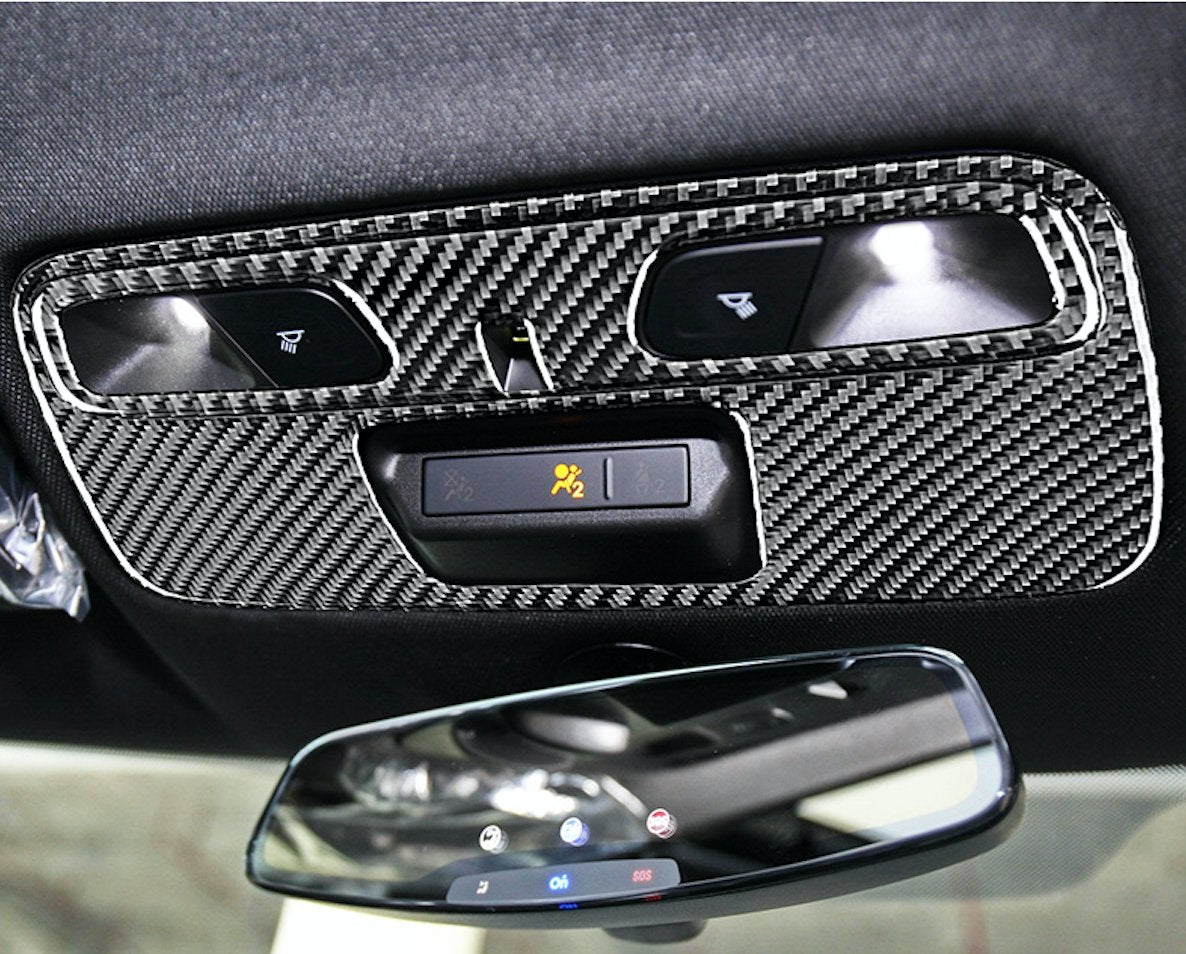 DynaCarbon™️ Carbon Fiber Dome Light Trim Overlay For Camaro 2016-2023