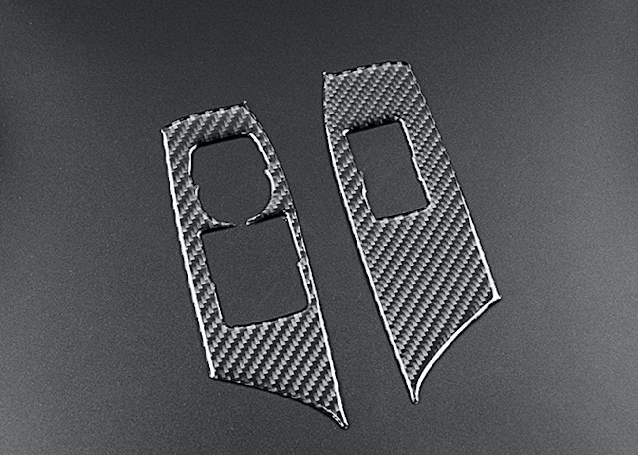 DynaCarbon™️ Carbon Fiber Window Control Trim for Chevrolet Camaro 2016-2023