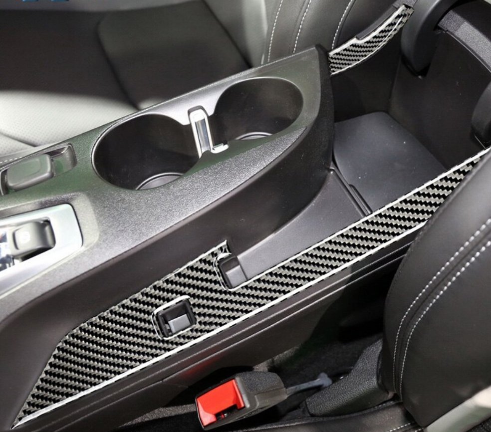 DynaCarbon™️ Carbon Fiber Armrest Panel Overlay for Chevrolet Camaro 2016-2023