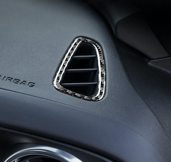 DynaCarbon™️ 2PCS Carbon Fiber Air Vent Trim Overlay for Chevrolet Camaro 2016-2023