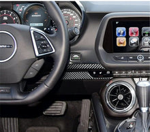 DynaCarbon™️ 5PCS Lower Dash Console Trim Overlay for Chevrolet Camaro 2016-2021