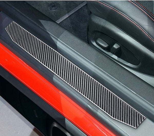DynaCarbon™️ Carbon Fiber Door Seal Trim Overlay for Chevrolet Camaro 2016-2023