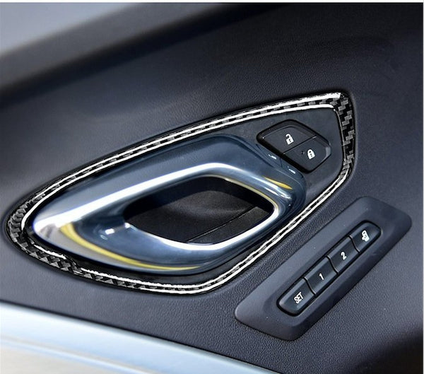 DynaCarbon™️ Carbon Fiber Door Surround Trim Overlay for Chevrolet Camaro 2016-2023