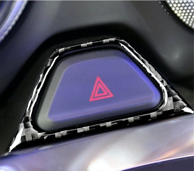 DynaCarbon™️ Warning Hazard Trim Overlay for Chevrolet Camaro 2016-2023