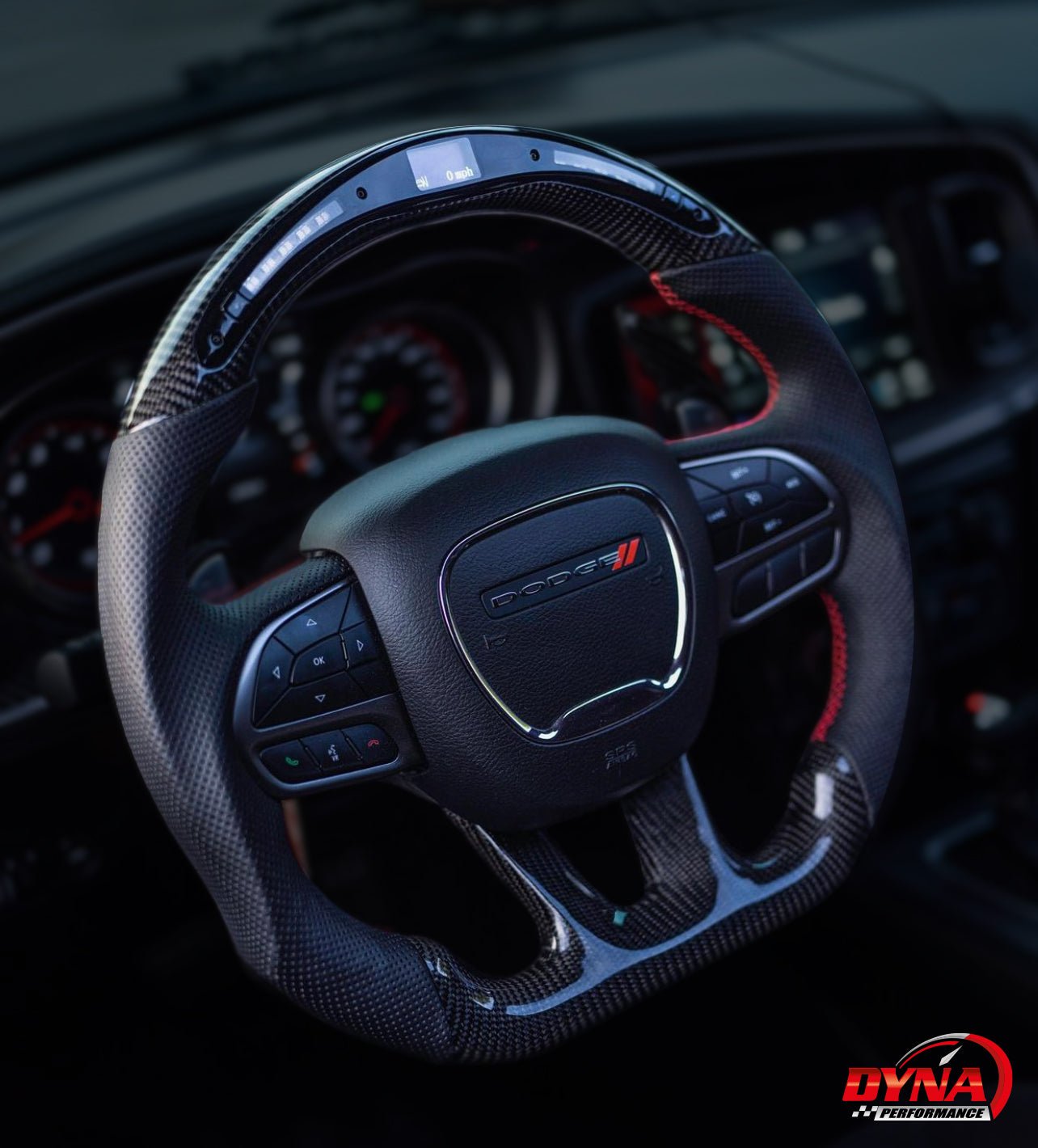 Dodge Charger 2015-2022 Steering Wheel (Also fits: Hellcat)