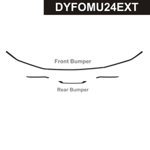 DynaCarbon™ Carbon Front and Rear Bumpers kit for Ford Mustang Non-Performance 2024
