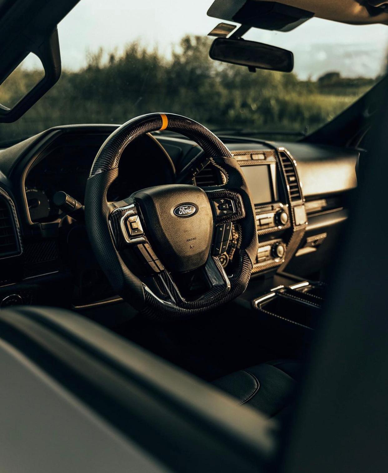 2015-2019 Ford F-150 Steering Wheel (button surround trims not included)