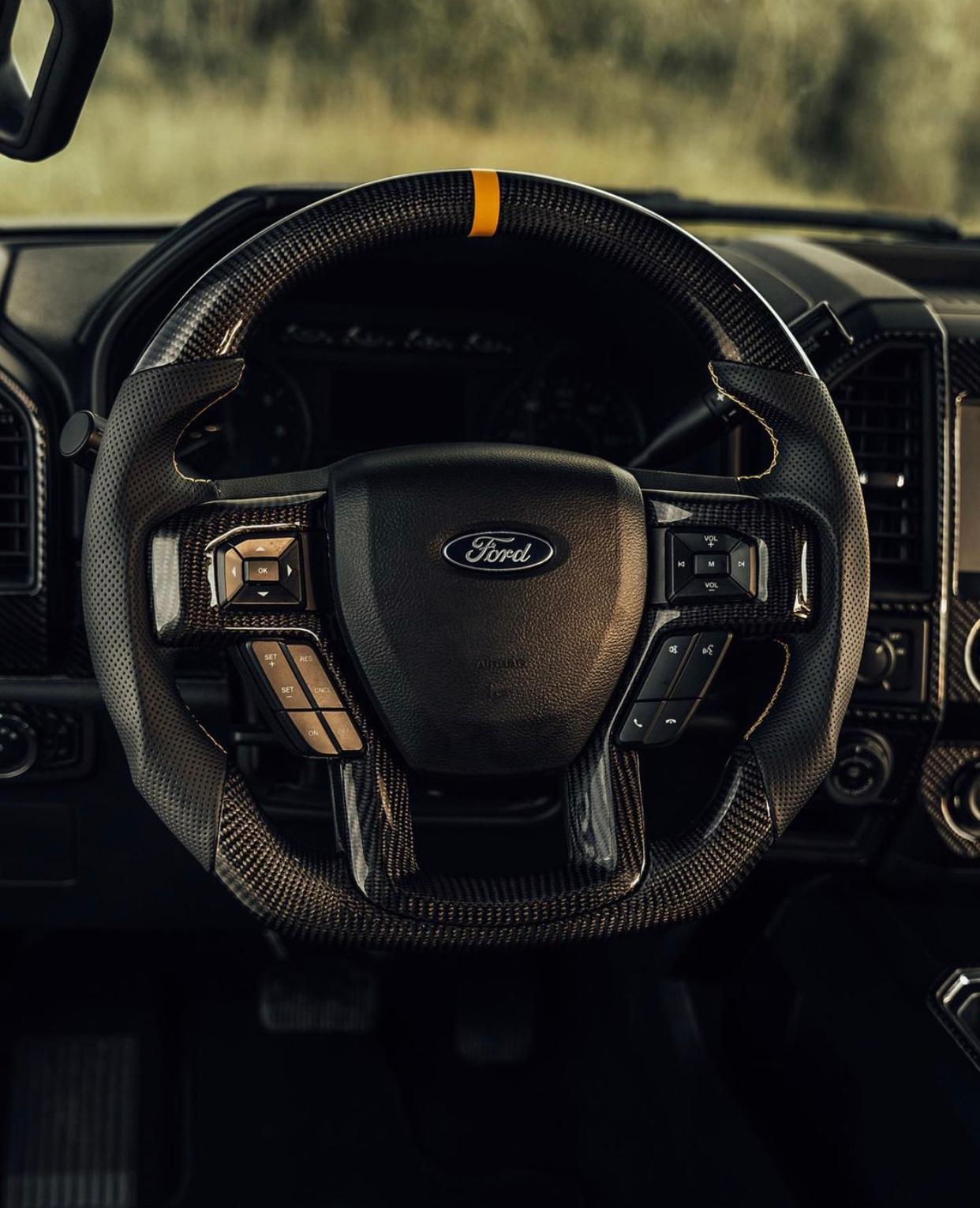 2015-2019 Ford F-150 Steering Wheel (button surround trims not included)