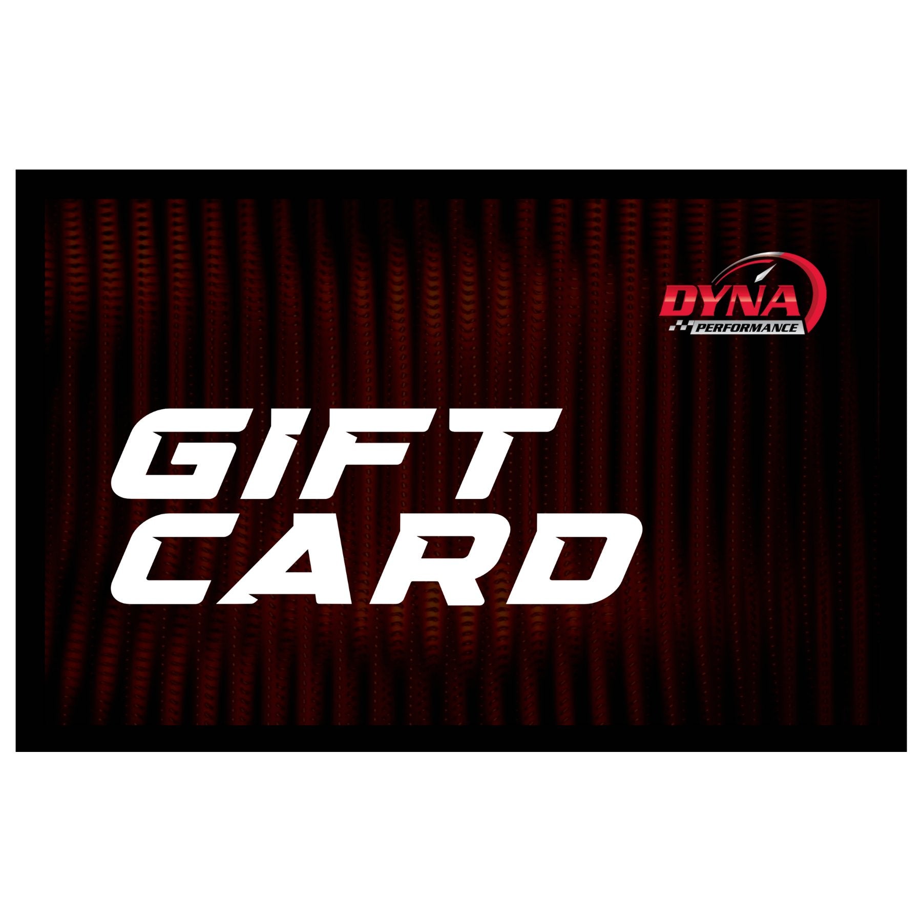 DYNA Gift card (electronic) - Note: The gift card cannot be used on orders with discount codes