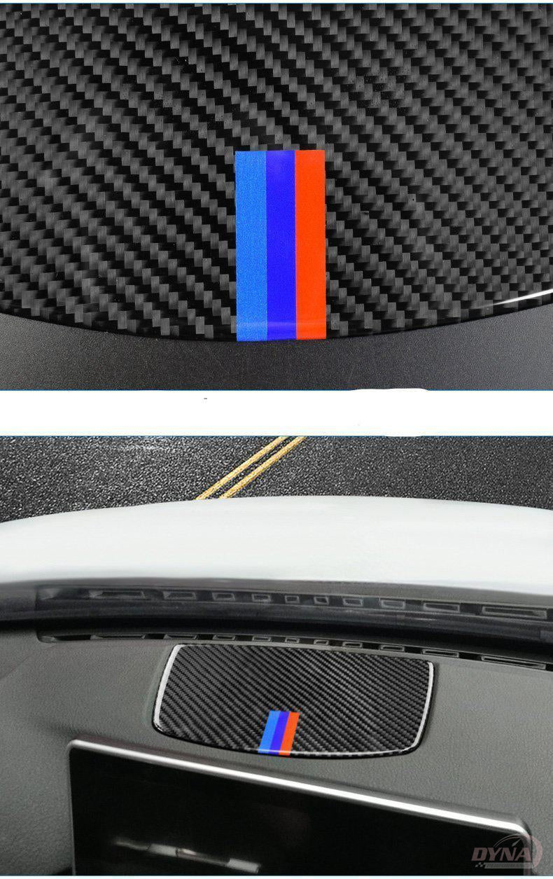 Car Dashboard Cover Carbon Fibre Sticker ABS Interior Strips Compatible  with BMW 3 Series 4 Series F30 F31 F34 3GT F32 F33 F36 Accessories :  : Automotive