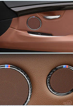 DynaCarbon™️ Carbon Fiber Audio Speaker Trim Overlay for BMW X3 F25 X4 F26 F07 5GT