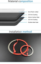 DynaCarbon™️ Carbon Fiber Audio Speaker Trim Overlay for BMW X3 F25 X4 F26 F07 5GT