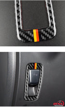 DynaCarbon™️ Carbon Fiber Handbrake Button Trim for Mercedes Benz W205 C Class C180 C200 C300 GLC