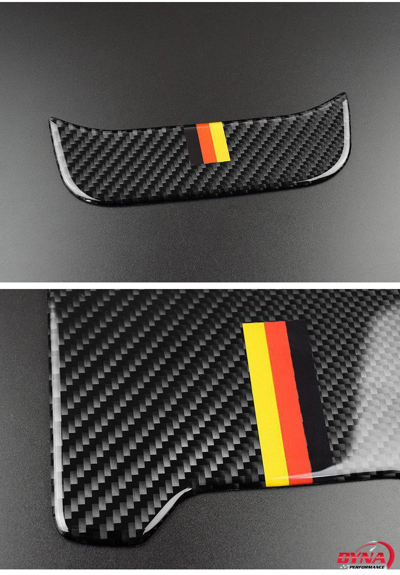 DynaCarbon™️ Carbon Fiber Rear Air Conditioning Outlet Trim Overlay for Mercedes Benz W205 C Class C180 C200 C300 GLC